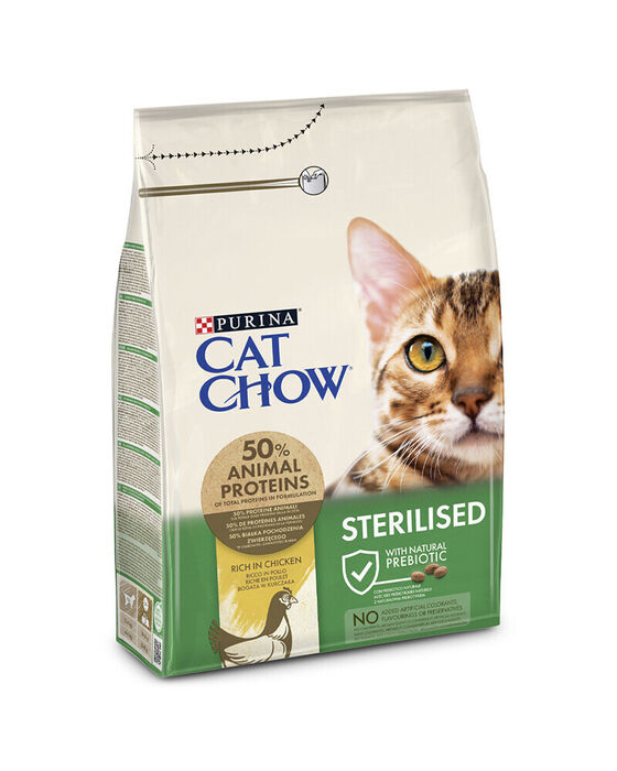 Cat Chow Gato Esterilizado - Frango