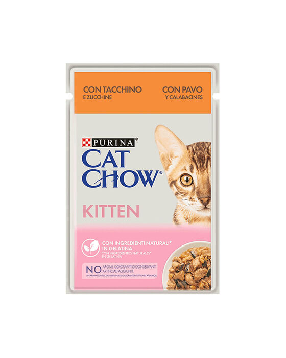 Cat Chow Kitten - Perú e Curgete em Molho