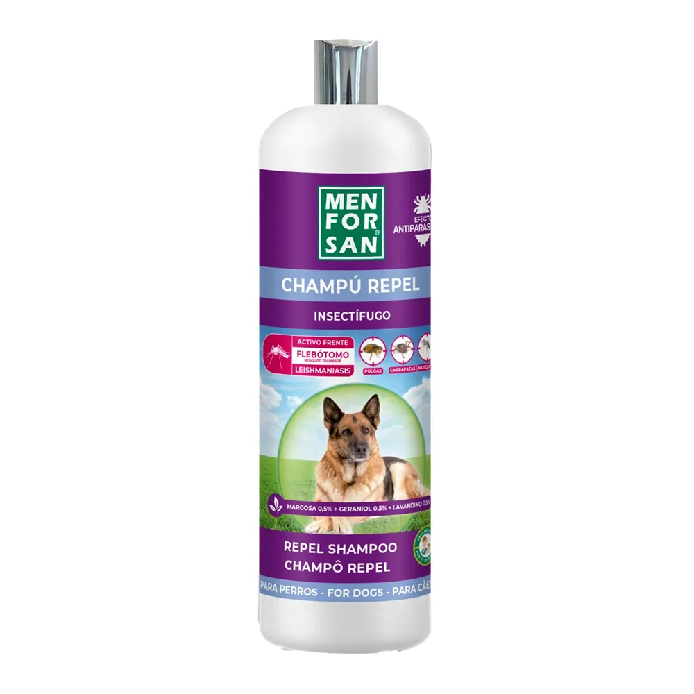 Champô Anti-Insetos para Cães - Menforsan
