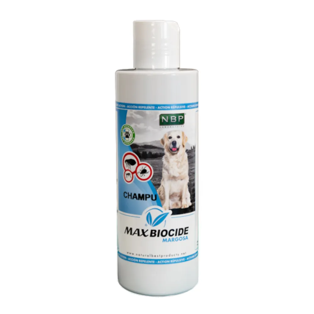 Champô Antiparasitário para Cães - Max Biocide