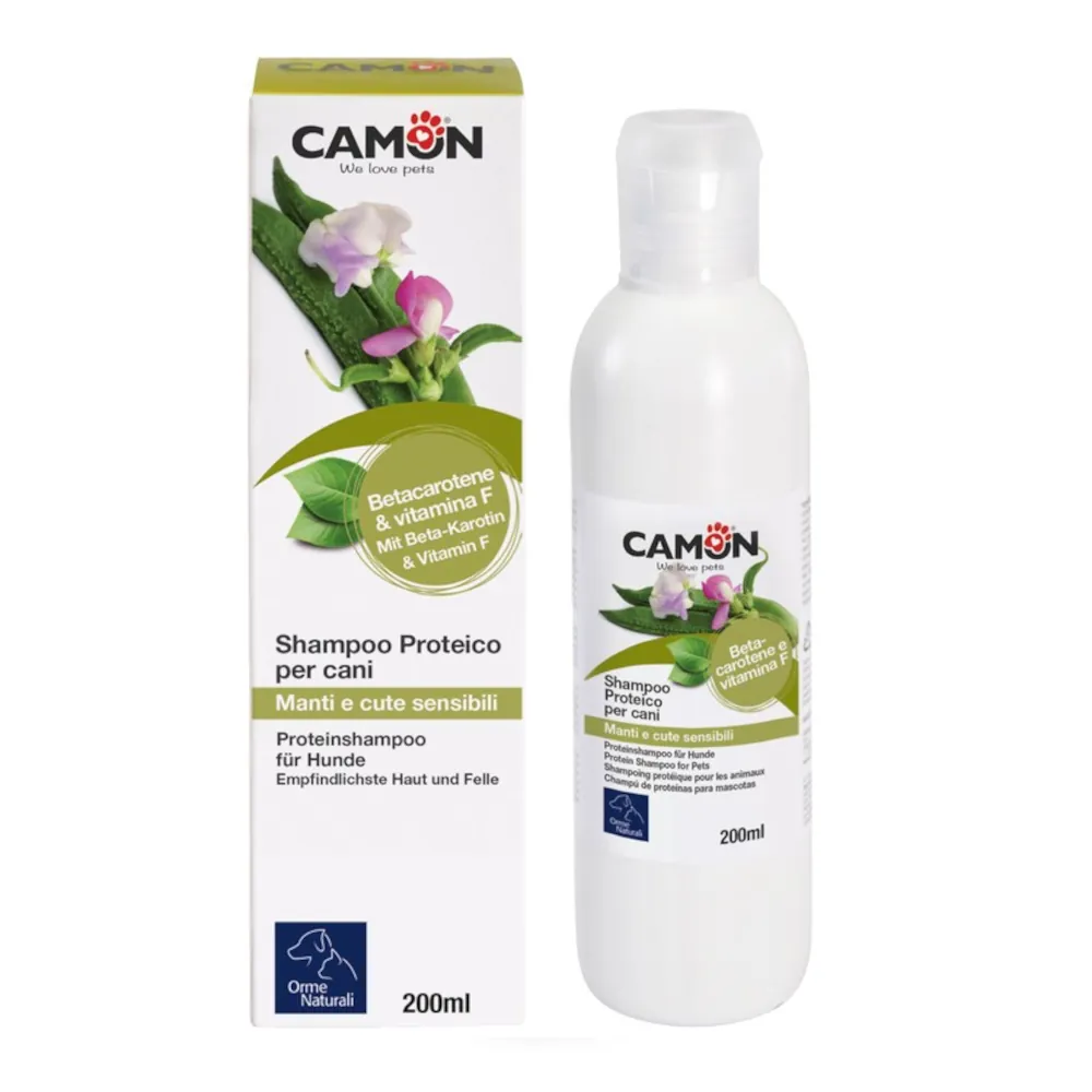 Champô com Proteínas para Cães e Gatos - Camon