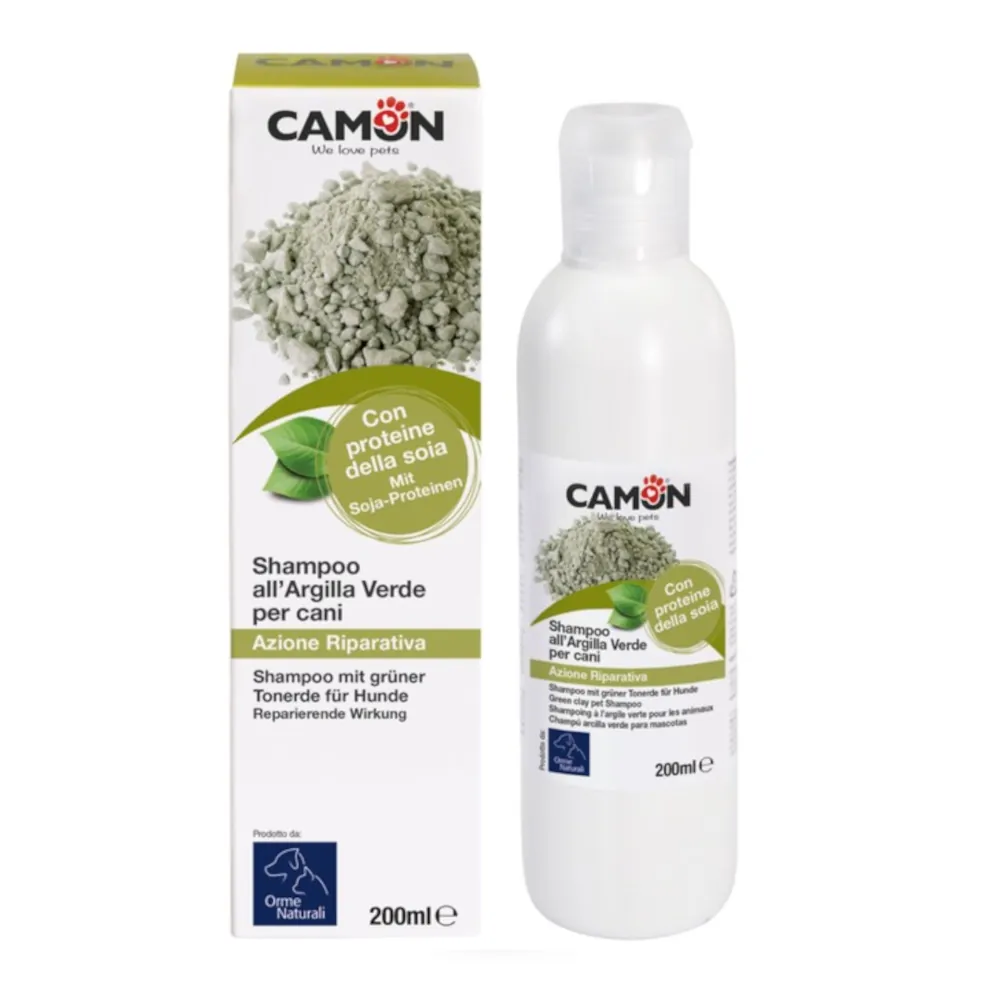 Champô de Argila Verde para Cães - Camon
