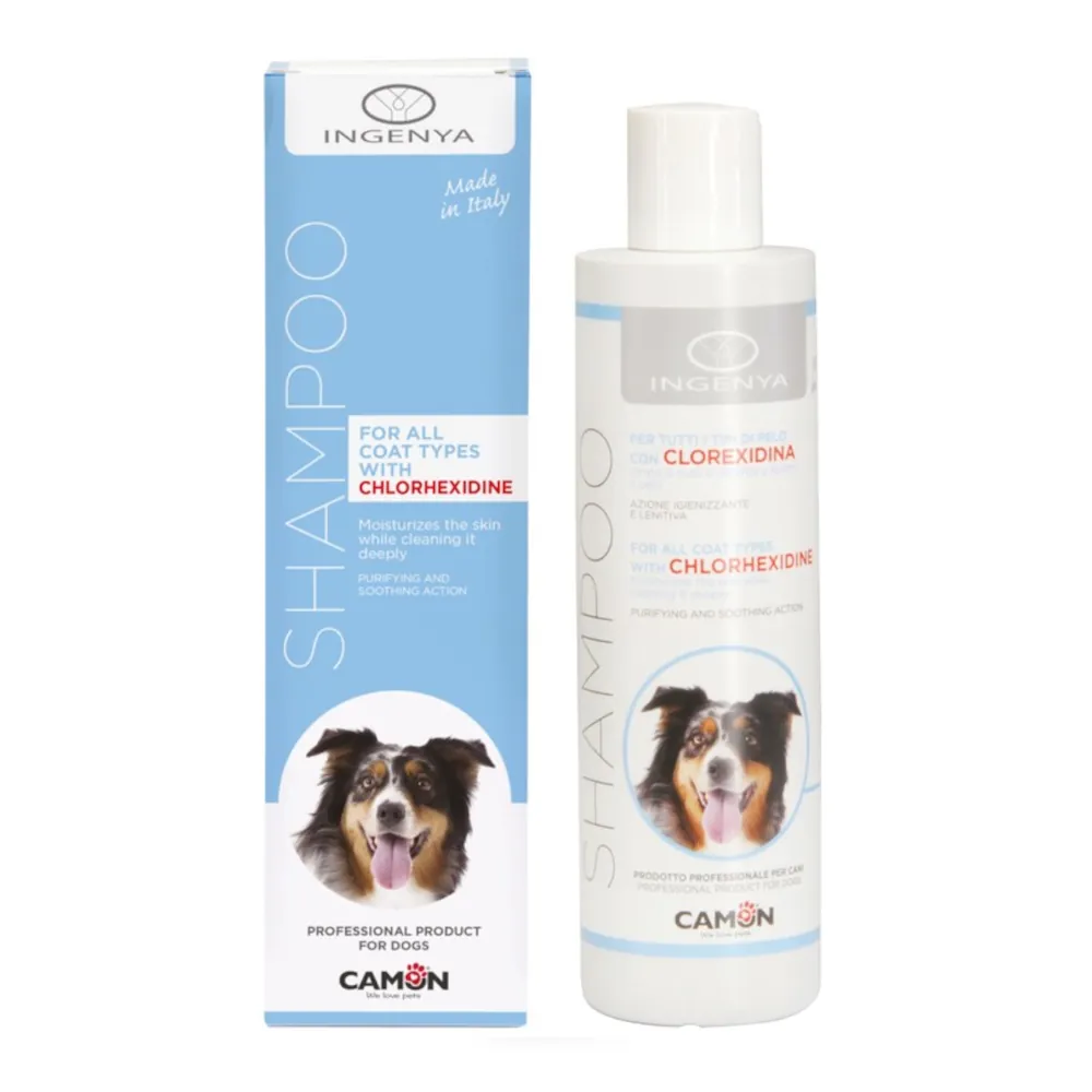 Champô Ingenya com Clorexidina para Cães - Camon