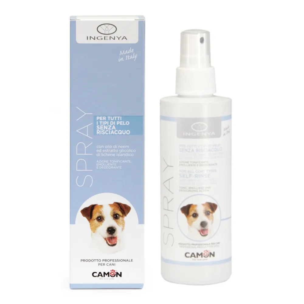 Champô Ingenya em Spray sem Enxaguar para Cães - Camon
