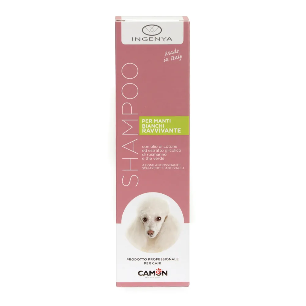Champô Ingenya Revitalizante para Cães de Pelo Branco - Camon