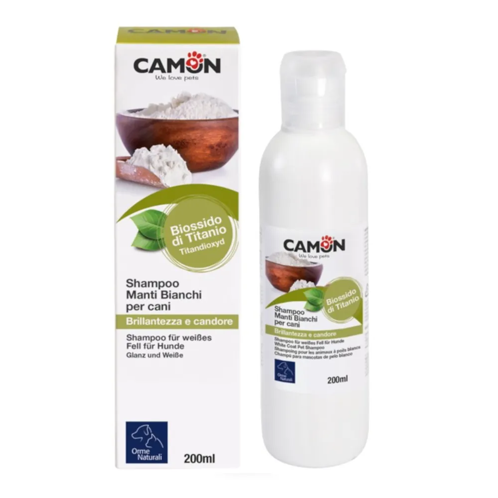 Champô para Cães de Pelo Branco - Camon