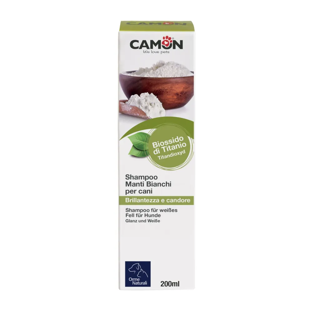 Champô para Cães de Pelo Branco - Camon