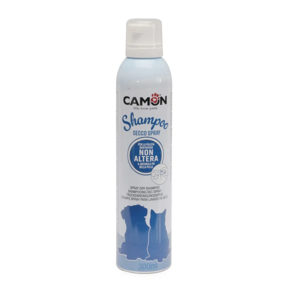 Champô Seco em Espuma para Cães e Gatos - Camon