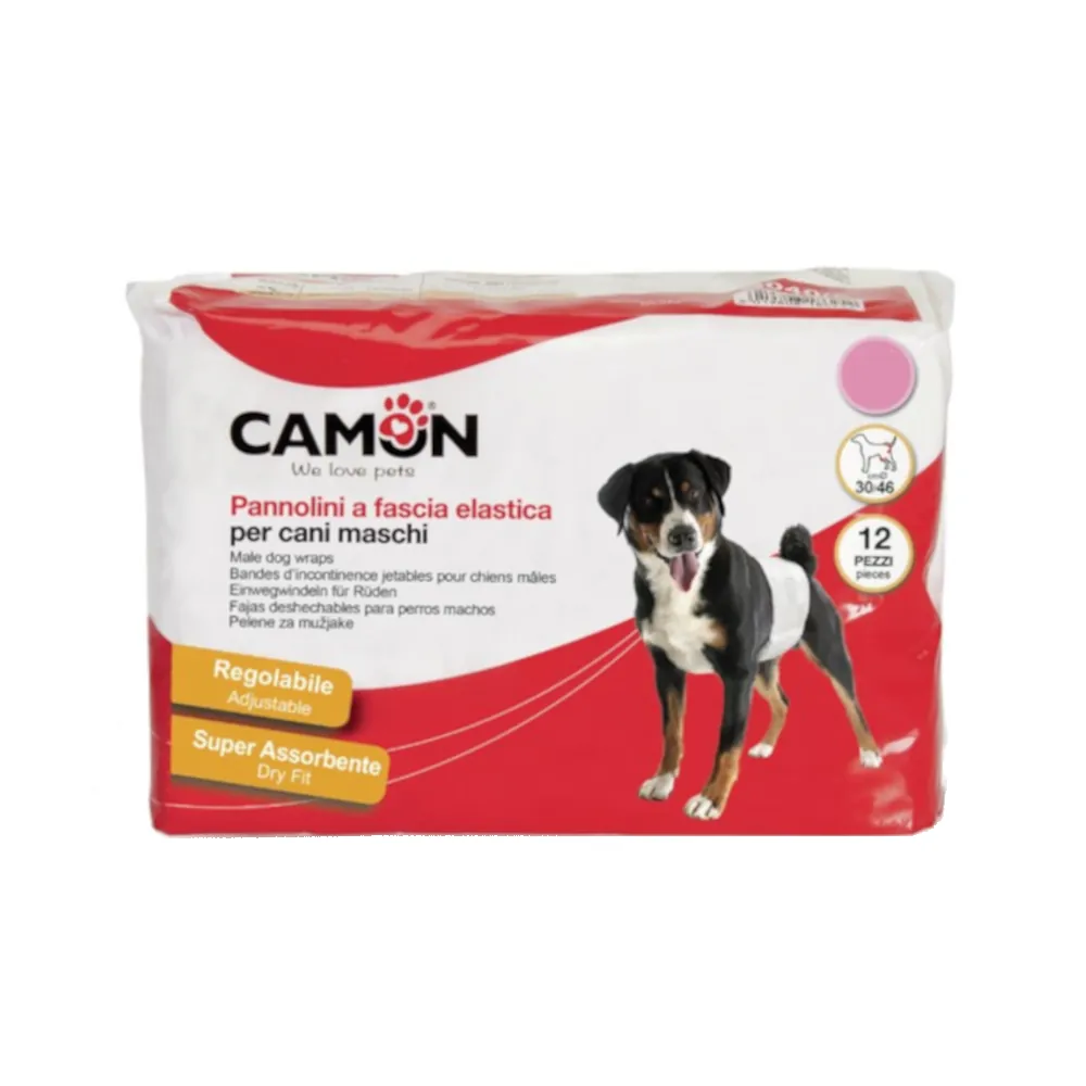 Cintas Higienicas Descartáveis para Cães Machos - Camon
