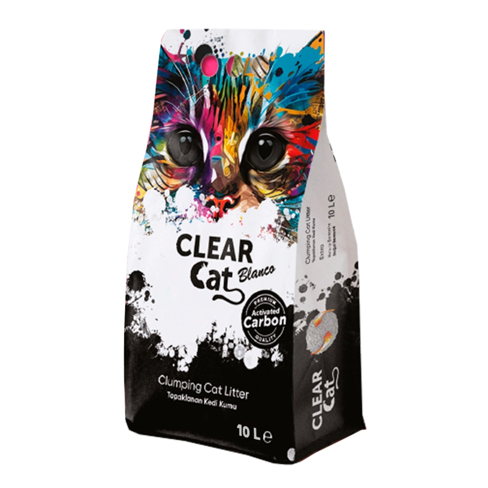 Clear Cat Blanco - Areia Aglomerante - Carvão Ativado