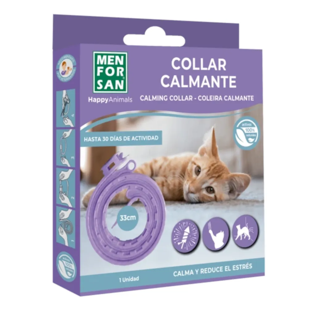 Coleira Calmante para Gatos - Menforsan