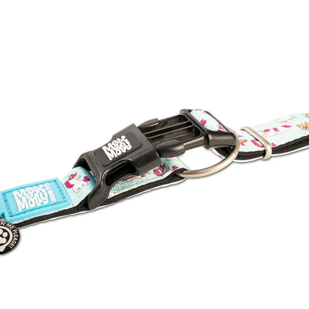 Coleira Unicorn com ID Tag para Cães - Max & Molly 2