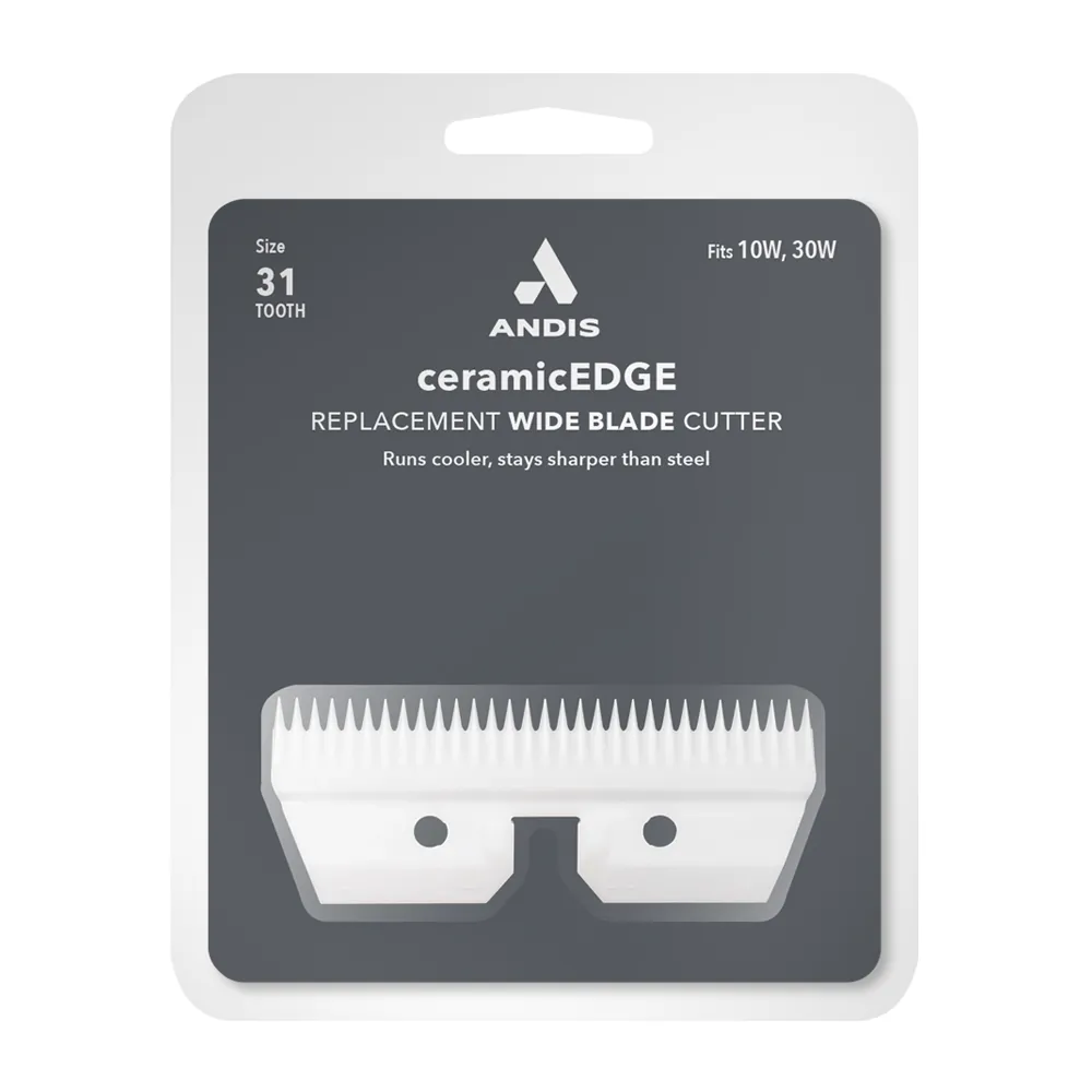 Contra-Pente Andis CeramicEdge 10W - 30W Wide Blades