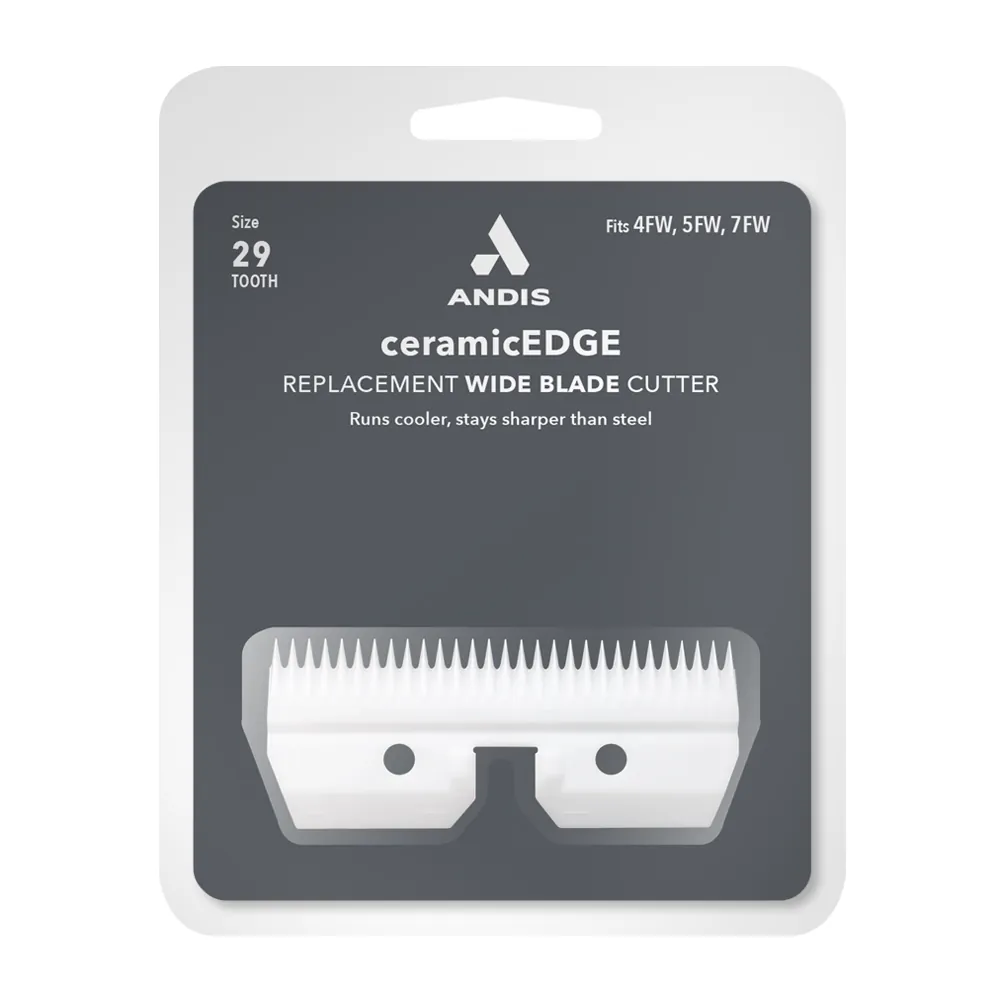 Contra-Pente Andis CeramicEdge 4FW - 5FW - 7FW Wide Blades