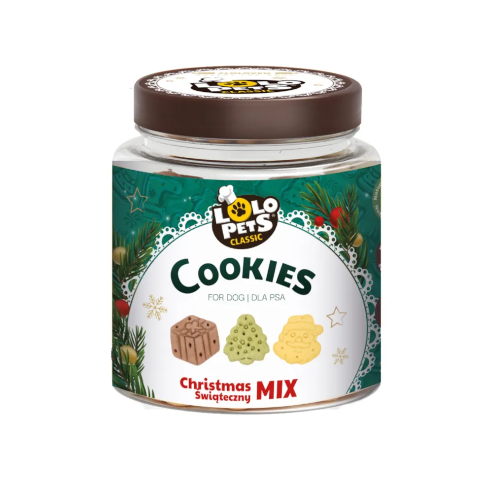 Cookies Christmas Mix para Cães - Lolo Pets