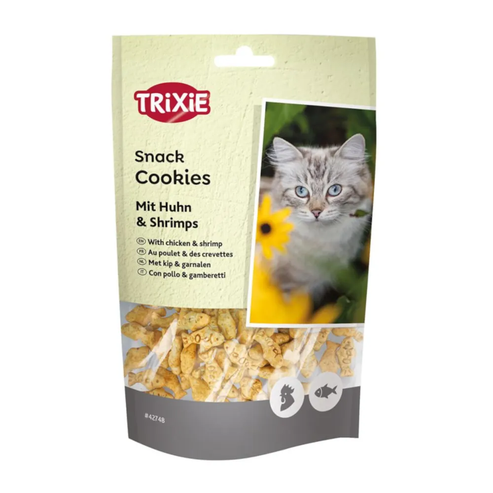 Cookies com Frango e Camarão para Gatos - Trixie