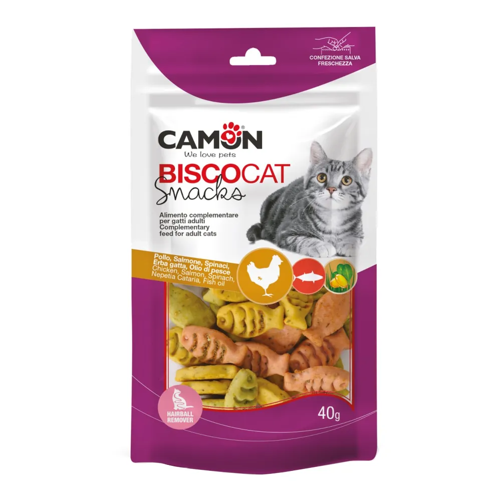 Cookies em Forma de Peixe para Gatos - Camon
