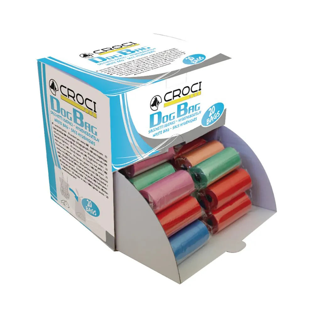 Croci - Caixa com Sacos para Dejetos