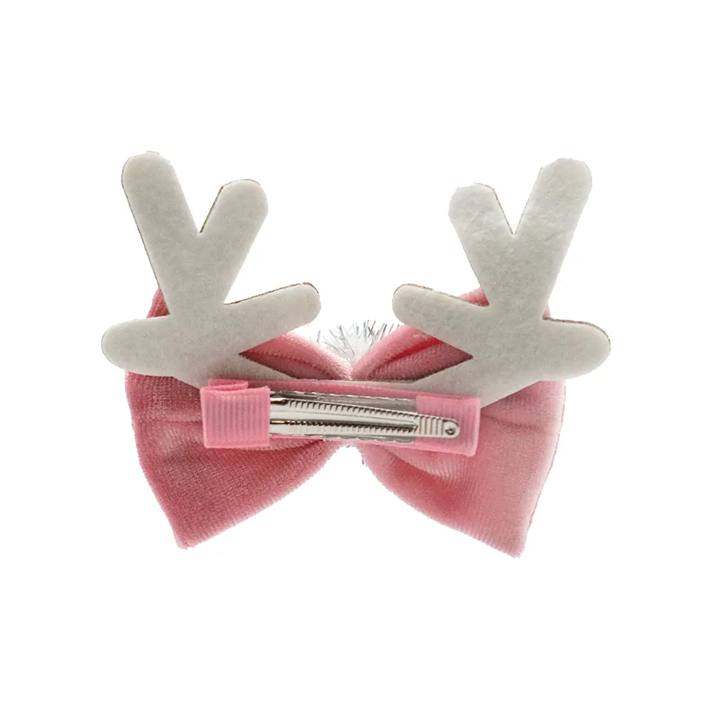 Croci - Clip Xmas Pink Horns
