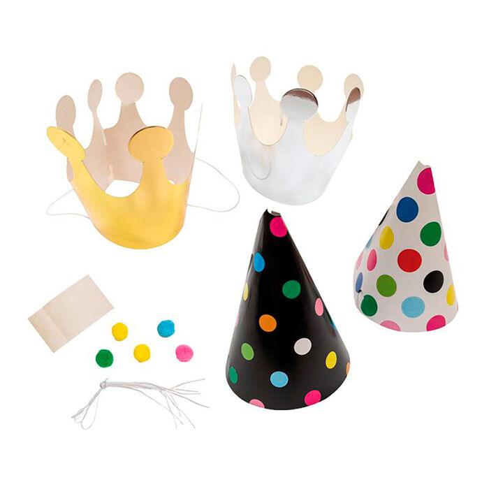 Croci - Conjunto de Chapéus Party para Cães e Gatos