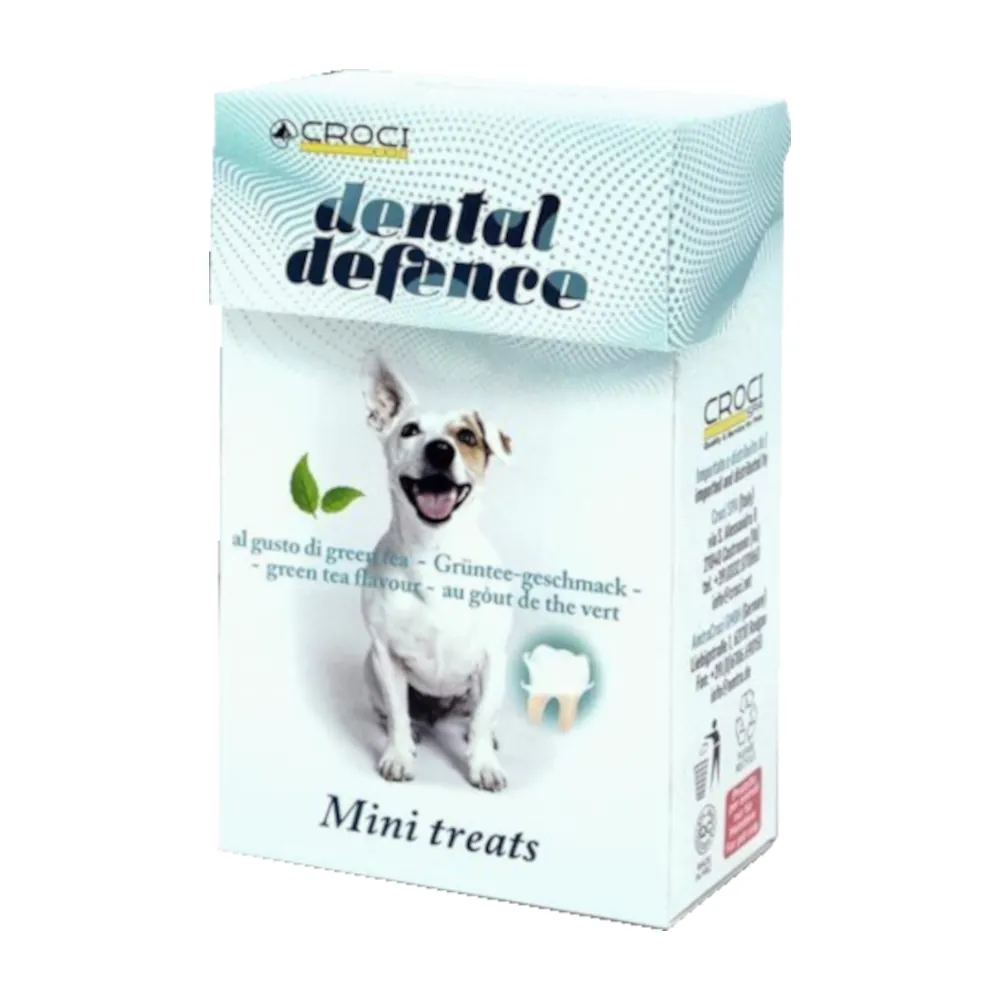 Croci - Dental Defence Mini Treats - Chá Verde