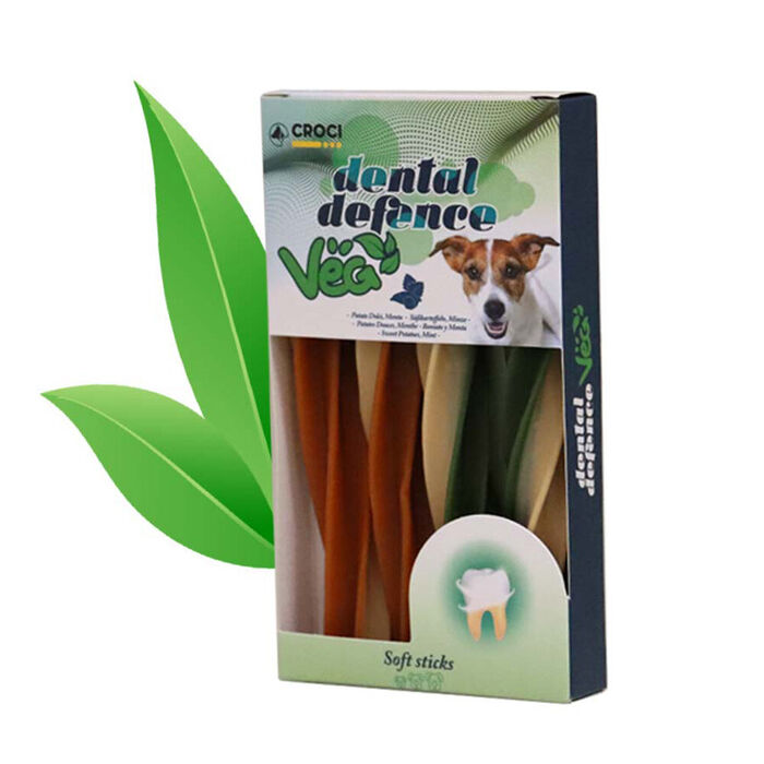 Croci - Dental-Veg Twirl Batata Doce e Menta para Cães