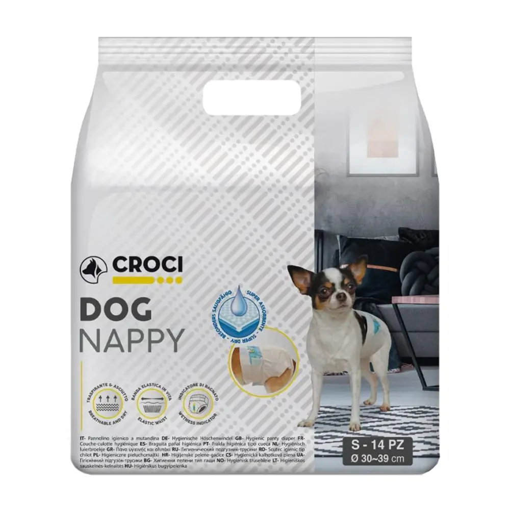 Croci - Fraldas Descartáveis para Cães