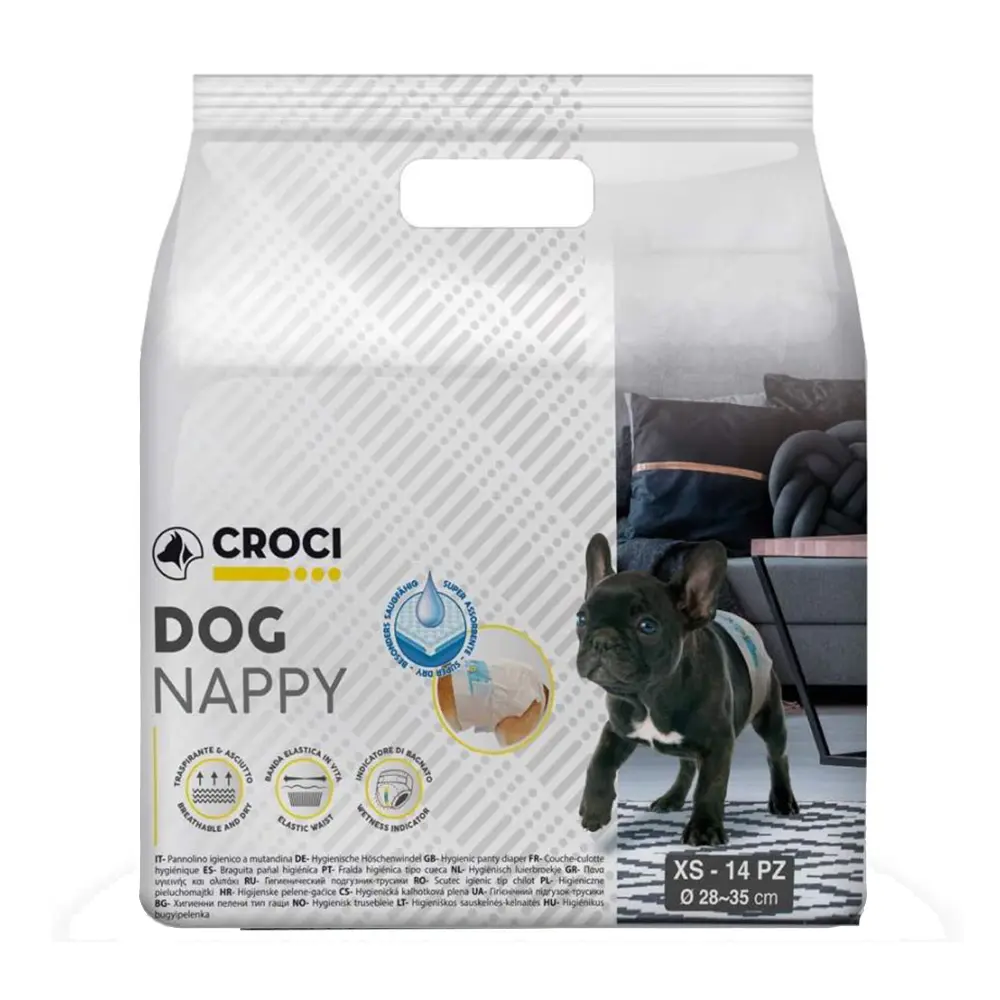 Croci - Fraldas Descartáveis para Cães