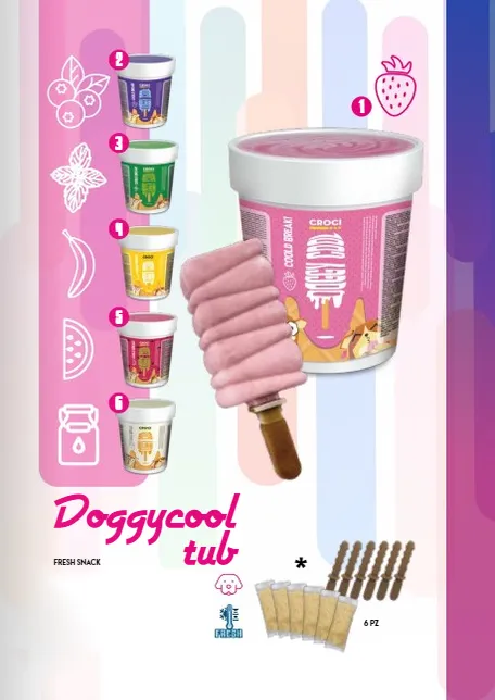 Croci - Gelados para Cães - Doggycool Tub - Mirtilo
