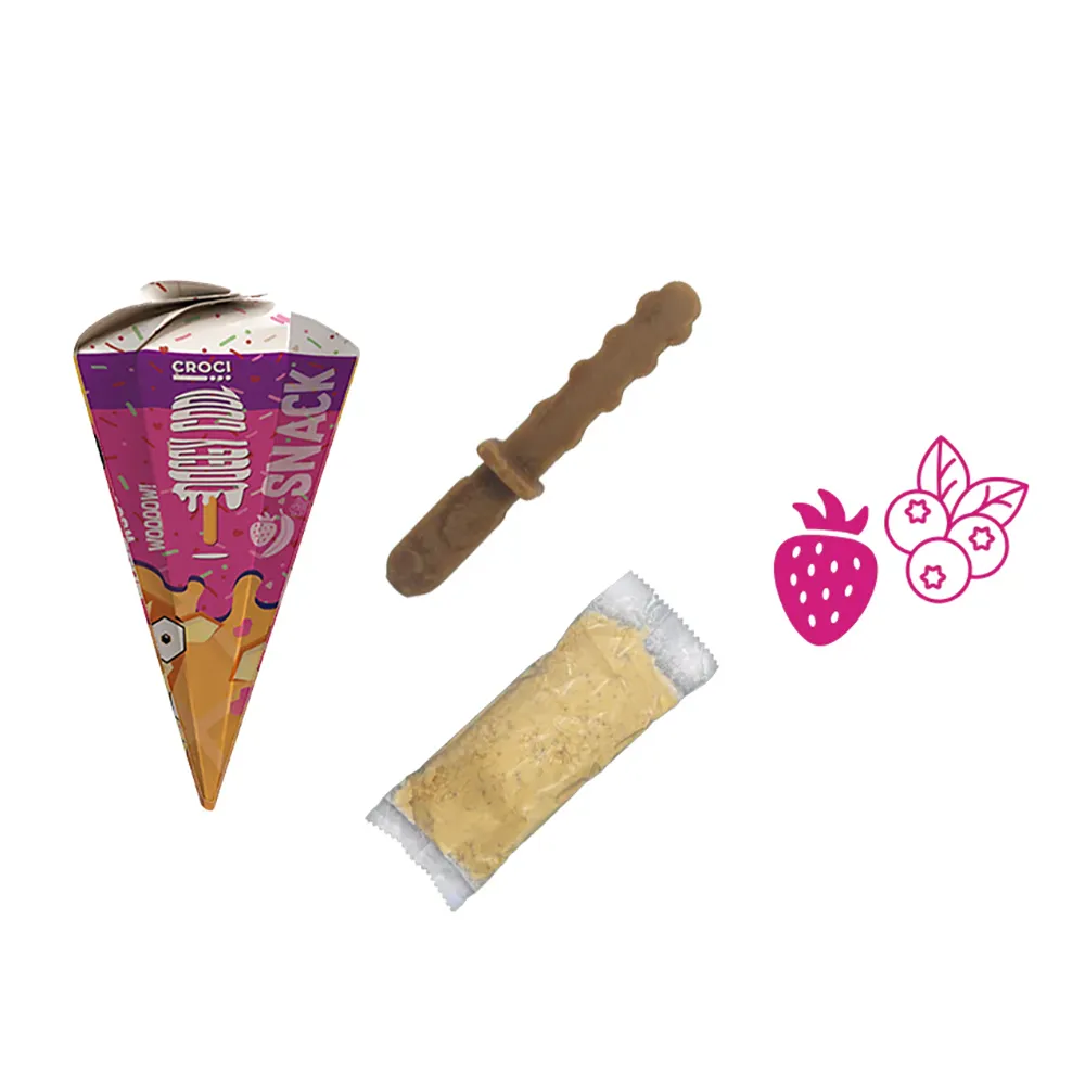 Croci - Gelados para Cães - Doggycool Cone - Frutos Vermelhos