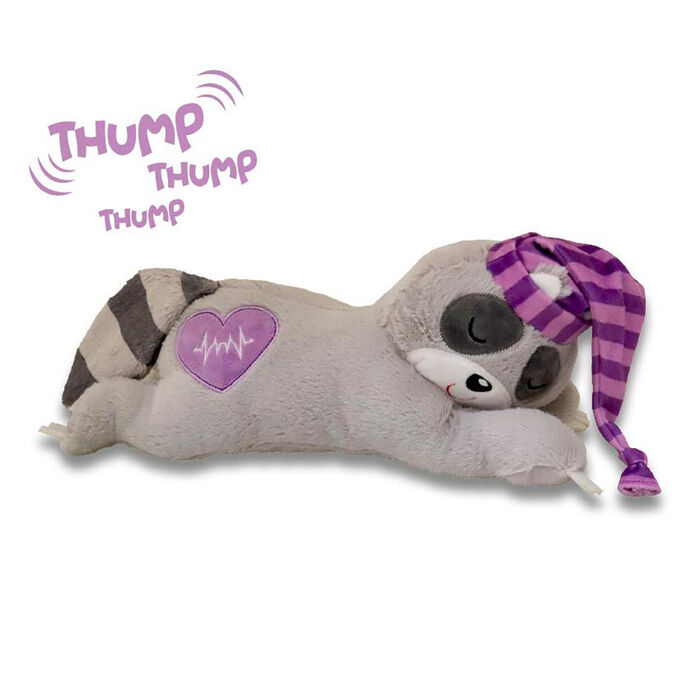 Guaxinim Heart Beat em Peluche