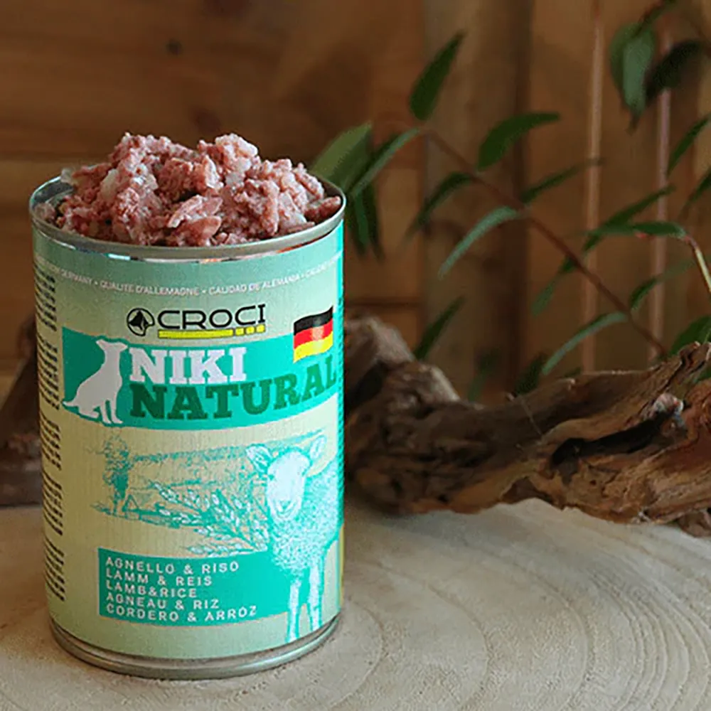 Croci - Niki Natural Barf - Borrego e Arroz para Cães