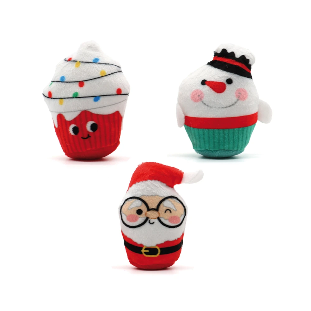 Croci - Peluche Xmas Cupcake com Catnip para Gatos