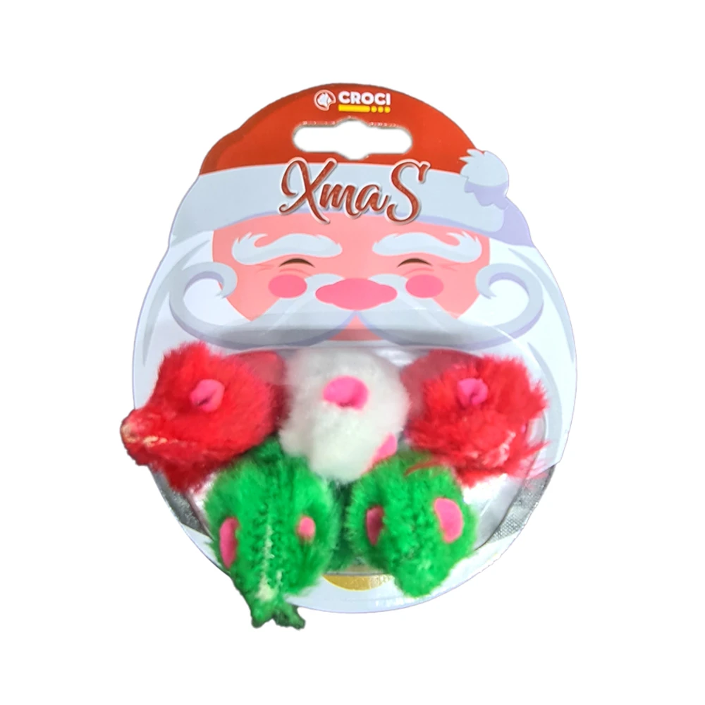 Croci - Ratos Xmas Mice Set para Gatos