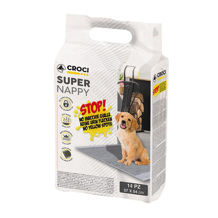 Croci - Resguardos Super Nappy com Carvão Ativado