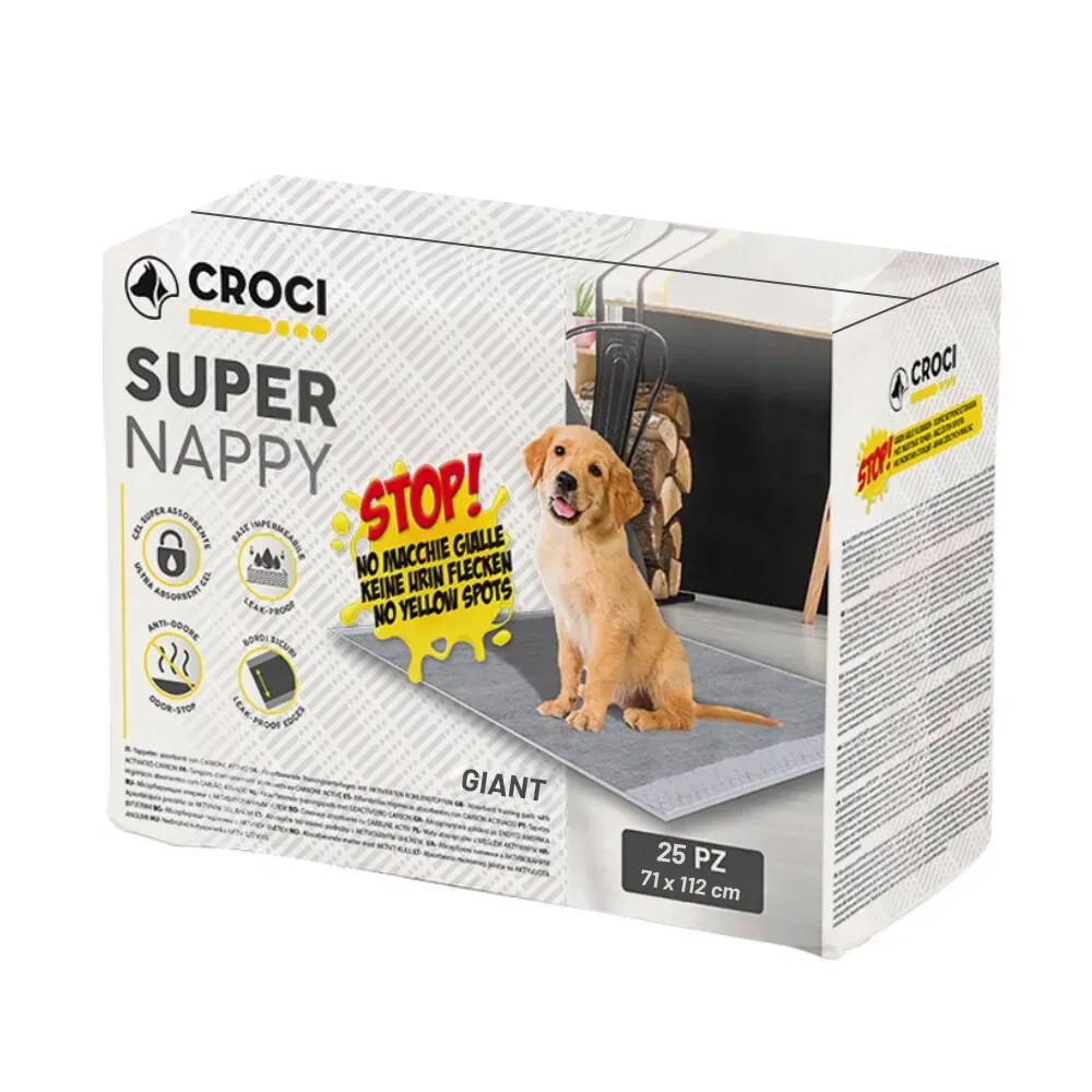 Croci - Resguardos XXL Super Nappy com Carvão Ativado