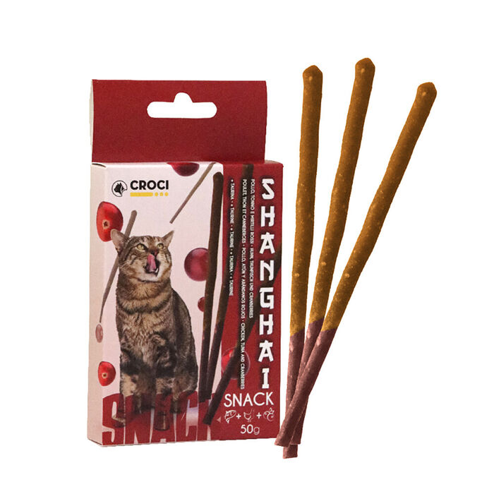 Croci - Shanghai Cat Snack Frango e Atum com Arando