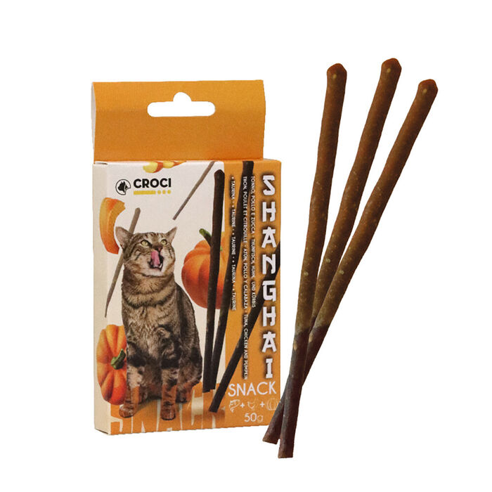 Croci - Shanghai Cat Snack Frango e Atum com Abóbora