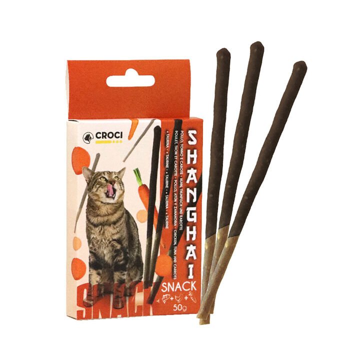 Croci - Shanghai Cat Snack Frango e Atum com Cenoura