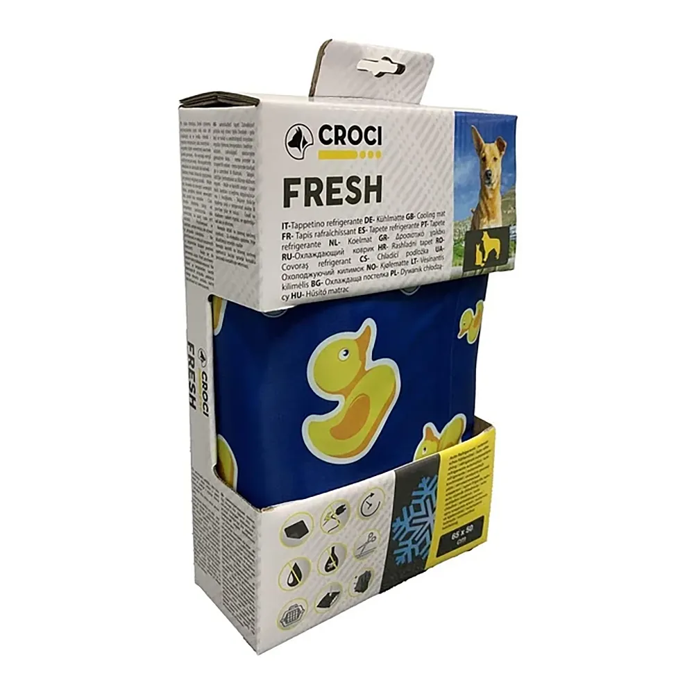 Croci - Tapete Refrescante Moby Duck para Cães e Gatos