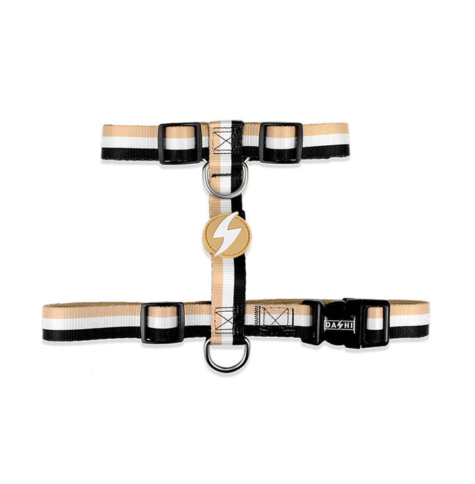 Dashi Arnês Stripes³ - Brown & Black