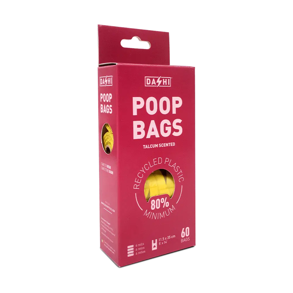 Dashi Recarga Sacos Reciclados +80% para Dejetos - Talco