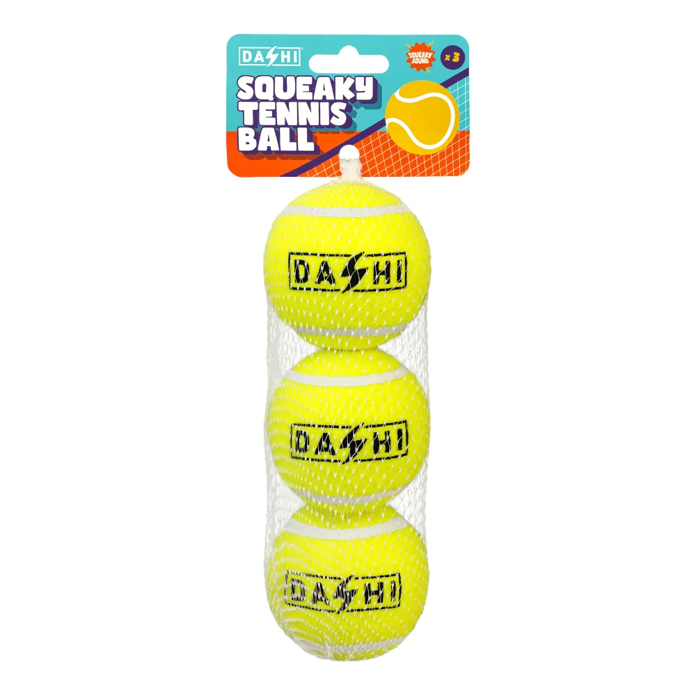 Dashi Squeaky Tennis Ball