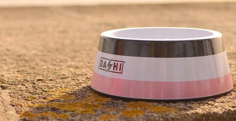 Dashi Stripes³ Bowl - Pink & Black