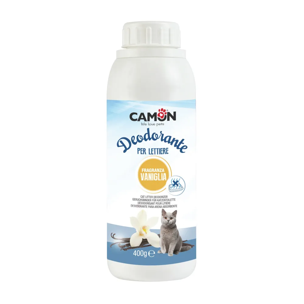 Desodorizante em Pó para Caixas de Areias com Aroma a Baunilha - Camon