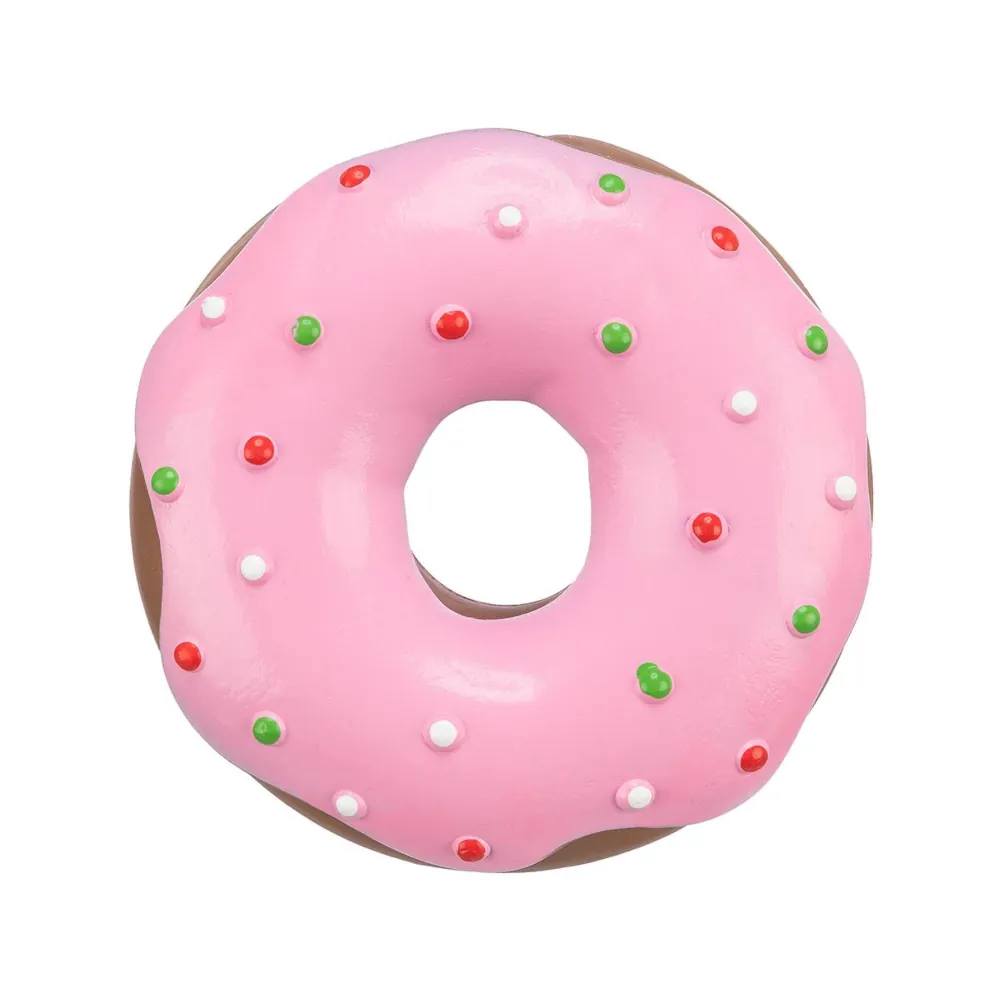 Donut em Látex com Som para Cães - JollyPaw