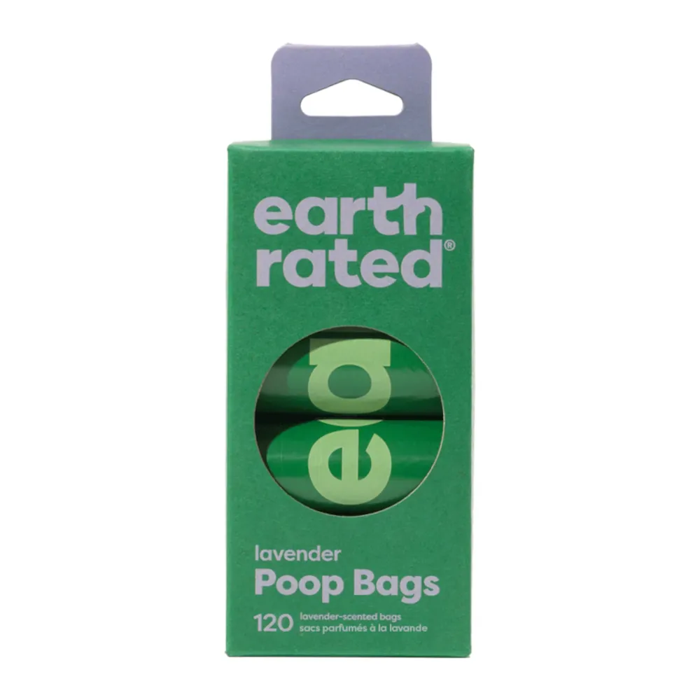 Earth Rated - Recarga Sacos Eco-Friendly para Dejetos - Lavanda