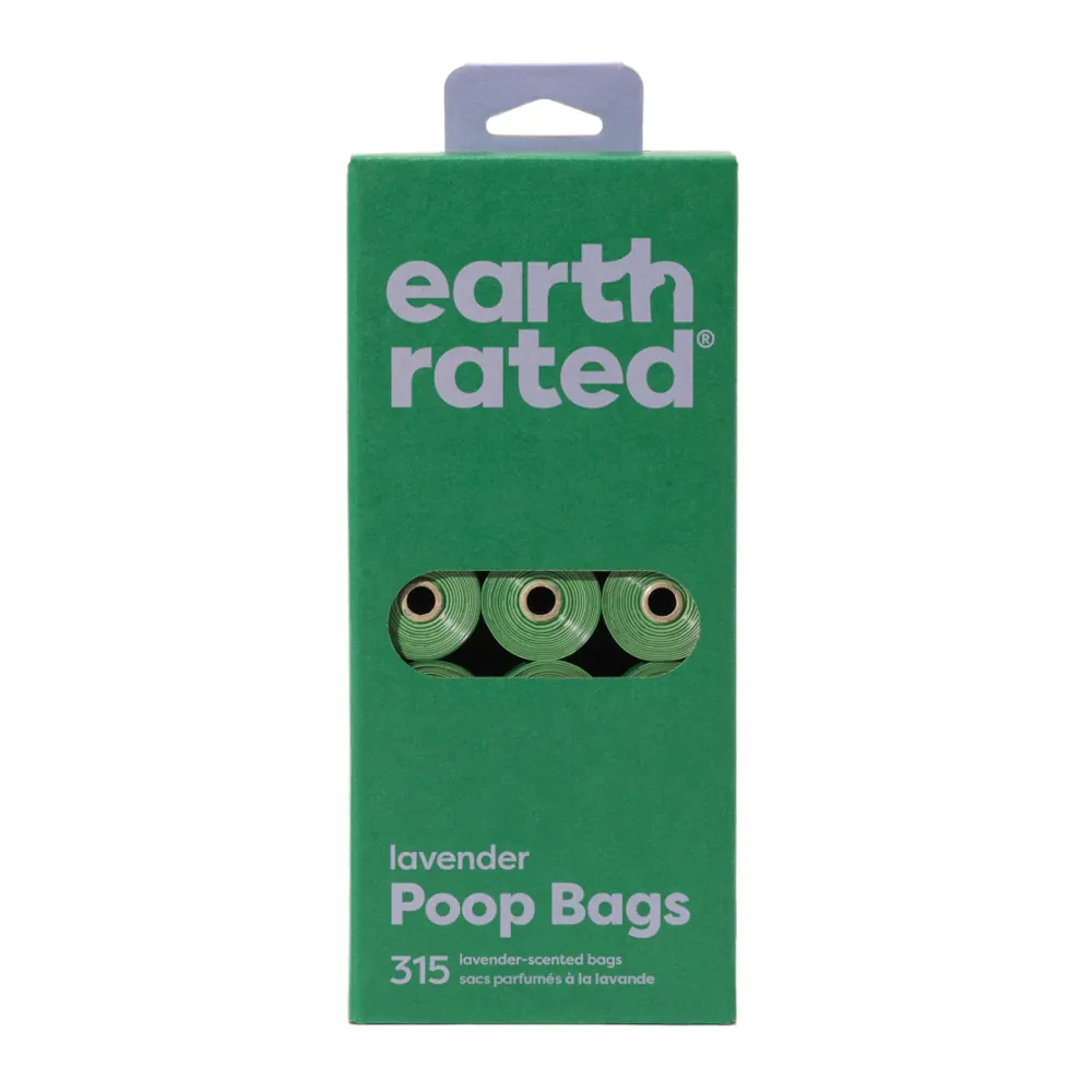 Earth Rated - Recarga Sacos Eco-Friendly para Dejetos - Lavanda