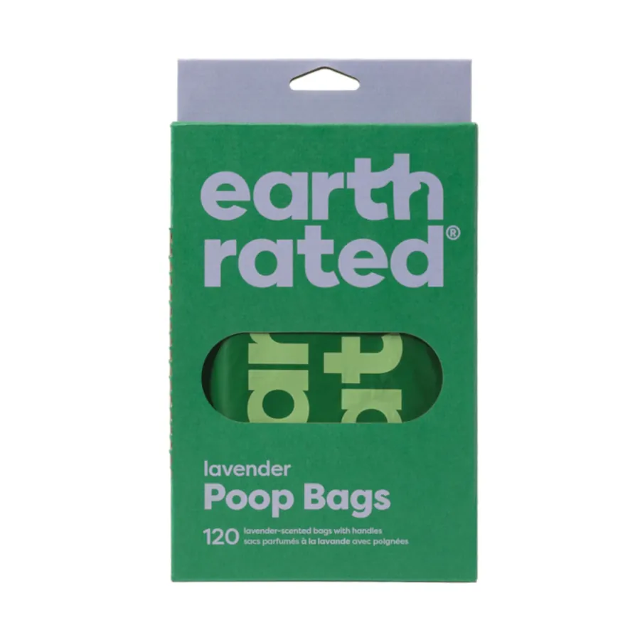 Earth Rated - Sacos com Asas Eco-Friendly para Dejetos
