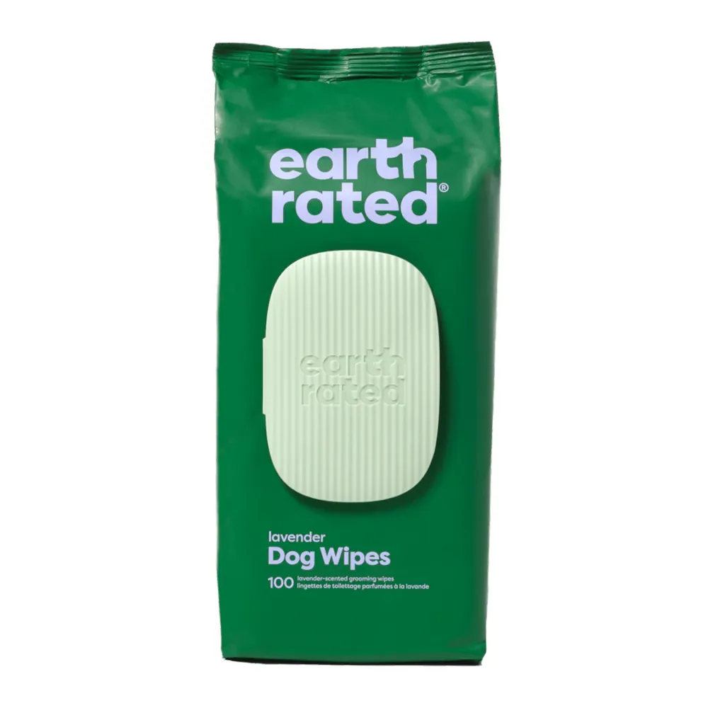Earth Rated - Toalhitas para Cães - Lavanda